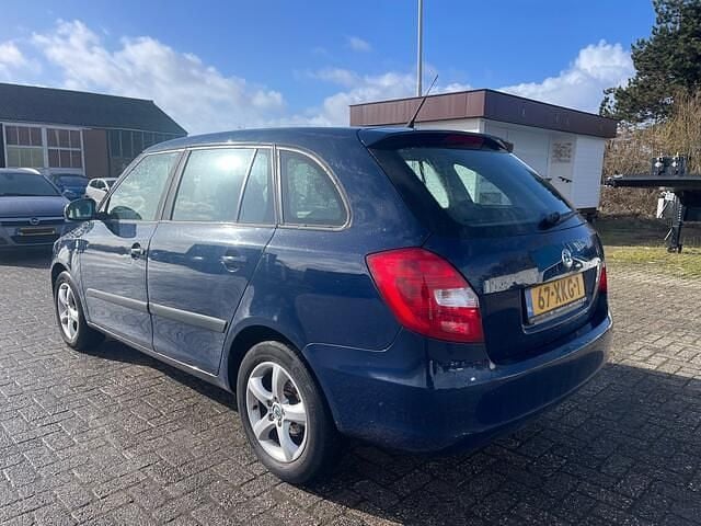 Occasion Skoda Fabia GreenLine 75 PK (55 kW) 2012 Blauw Stationwagen