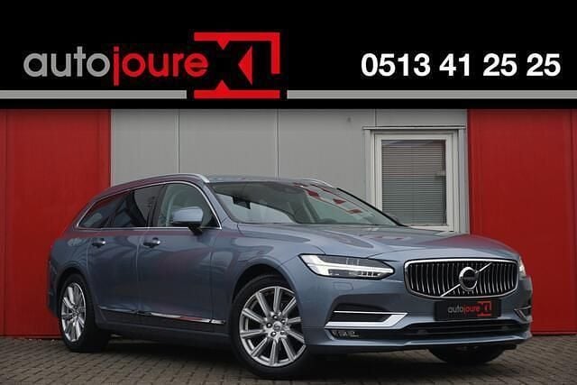 Blauw Gebruikt 2018 Volvo V90 Inscription Stationwagen | € 19.999 (Eerlijke prijs) - Afbeelding 1/4