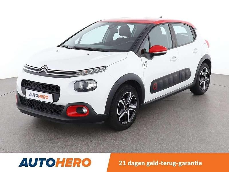 Wit Gebruikt 2018 Citroën C3 PureTech Hatchback | € 10.149 (Eerlijke prijs) - Afbeelding 1/3