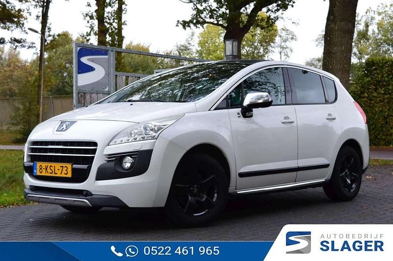 Wit Gebruikt 2013 Peugeot 3008 MPV | € 4.750 (Eerlijke prijs) - Afbeelding 1/4