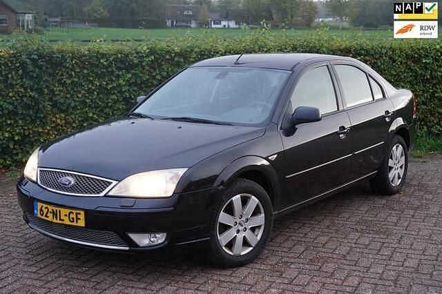 Zwart Gebruikt 2003 Ford Mondeo Sedan | € 1.450 (Eerlijke prijs) - Afbeelding 1/4