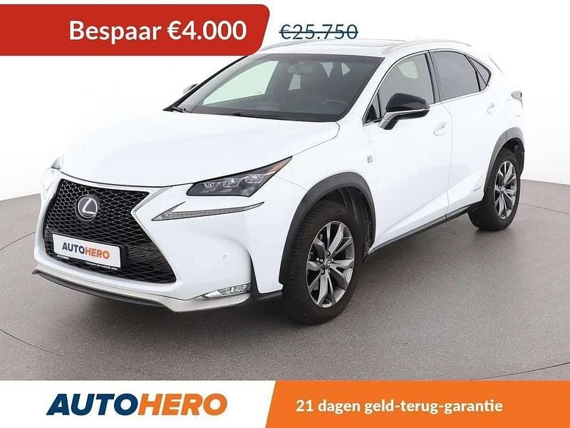 Wit Gebruikt 2017 Lexus NX300h E-FOUR F-Sport SUV | € 21.949 (Super prijs) - Afbeelding 1/3