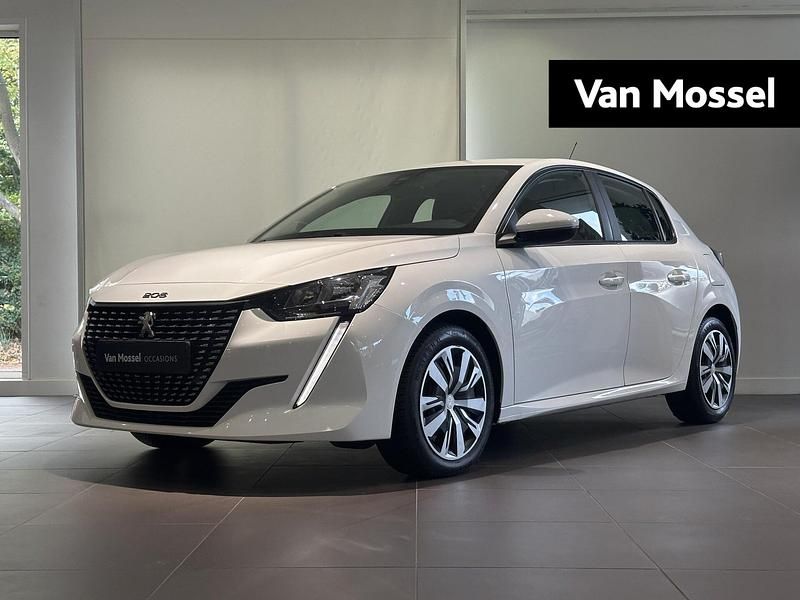 Wit Gebruikt 2020 Peugeot 208 Active Hatchback | € 12.940 (Eerlijke prijs) - Afbeelding 1/4