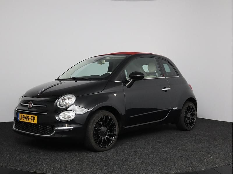 Occasion Fiat 500C Lounge 69 PK (50 kW) 2020 Zwart (metallic) Cabriolet