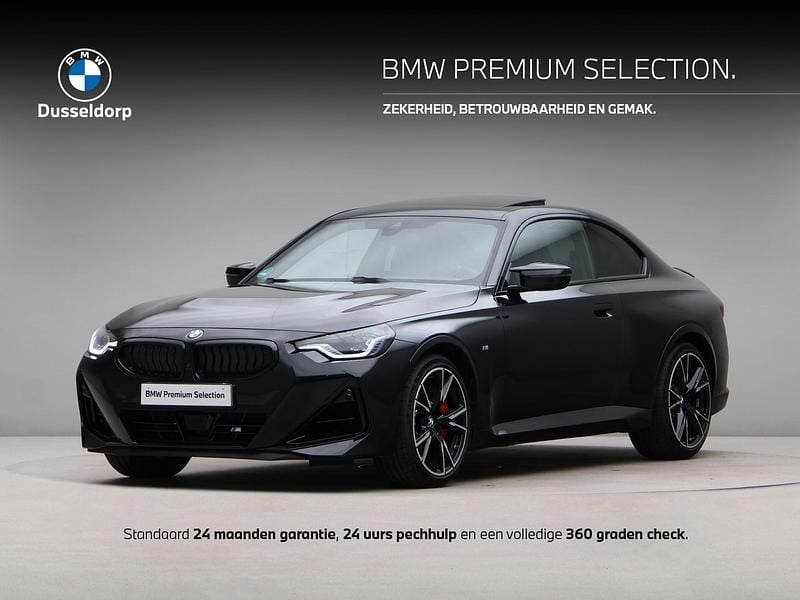 Zwart Gebruikt 2024 BMW M240 M Sport Coupé | € 69.950 (Eerlijke prijs) - Afbeelding 1/4