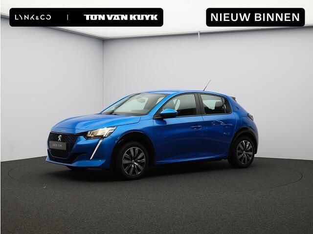Blauw Gebruikt 2022 Peugeot e-208 Active Hatchback | € 15.950 (Goede deal) - Afbeelding 1/4