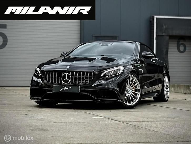 Zwart, metallic lak Gebruikt 2016 Mercedes S63 AMG AMG Cabriolet | € 122.945 - Afbeelding 1/4