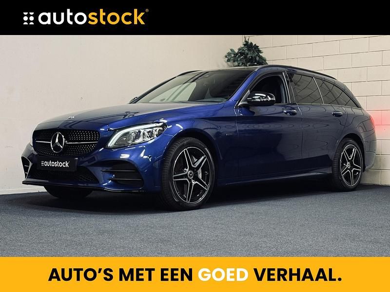 Blauw Gebruikt 2020 Mercedes C300 Business Stationwagen | € 33.949 (Iets duurder) - Afbeelding 1/4