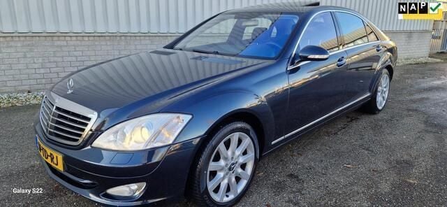 Zwart Gebruikt 2006 Mercedes S500 Prestige Sedan | € 9.250 - Afbeelding 1/4