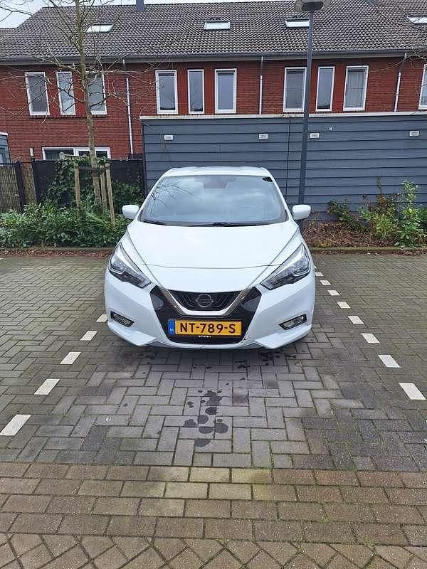 Wit Occasion 2017 Nissan Micra N-Connecta Hatchback | € 9.000 (Eerlijke prijs) - Afbeelding 1/4