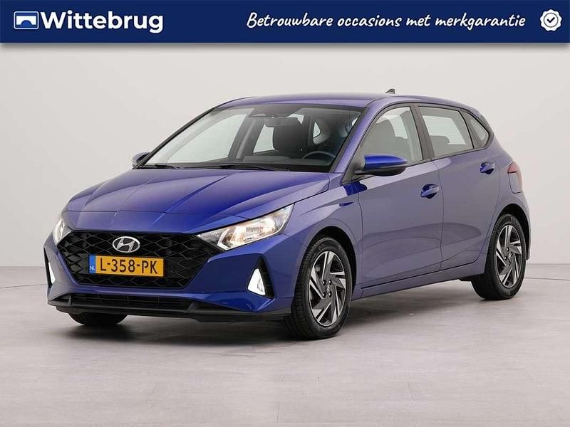 Blauw metallic Occasion 2021 Hyundai i20 Comfort Hatchback | € 16.925 (Eerlijke prijs) - Afbeelding 1/3