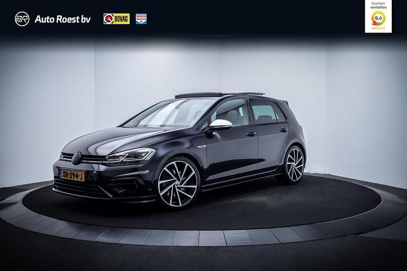 Zwart Occasion 2019 VW Golf VII R Hatchback | € 31.225 (Eerlijke prijs) - Afbeelding 1/4