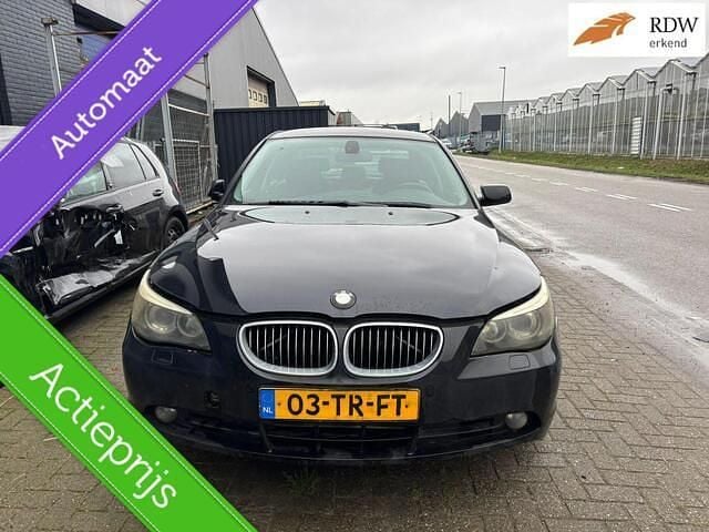 Zwart Occasion 2007 BMW 525 Executive Sedan | € 1.250 - Afbeelding 1/4