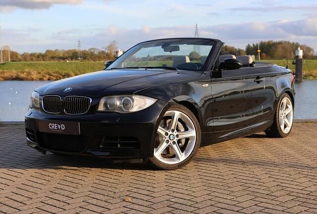 Zwart Gebruikt 2008 BMW 135 Cabriolet M Sport Cabriolet | € 12.449 - Afbeelding 1/4