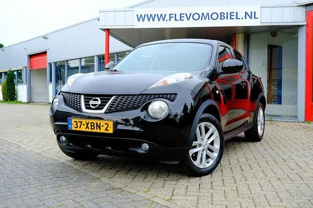 Zwart, metallic lak Gebruikt 2012 Nissan Juke Tekna SUV | € 9.450 (Eerlijke prijs) - Afbeelding 1/4