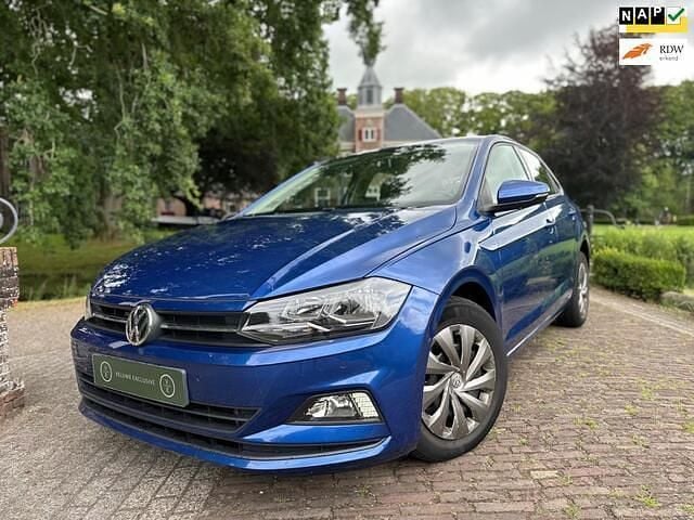 Blauw Gebruikt 2019 VW Polo Comfortline Hatchback | € 13.944 (Eerlijke prijs) - Afbeelding 1/4