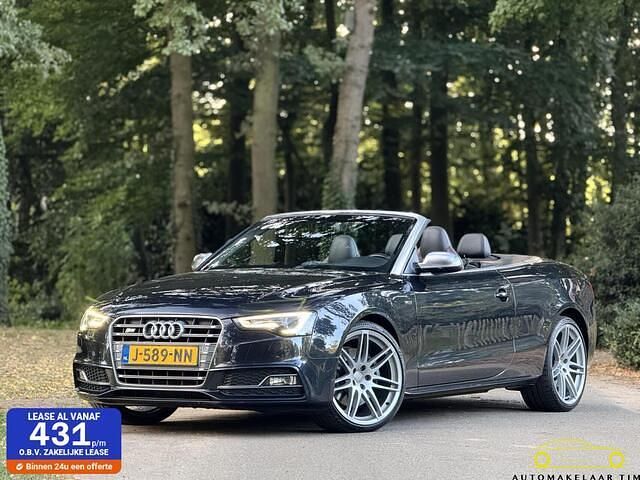 Blauw Gebruikt 2014 Audi S5 Cabriolet Proline Cabriolet | € 26.900 - Afbeelding 1/4