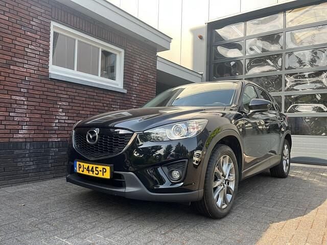 Zwart, metallic lak Gebruikt 2014 Mazda CX-5 Sports-Line SUV | € 17.450 (Eerlijke prijs) - Afbeelding 1/2
