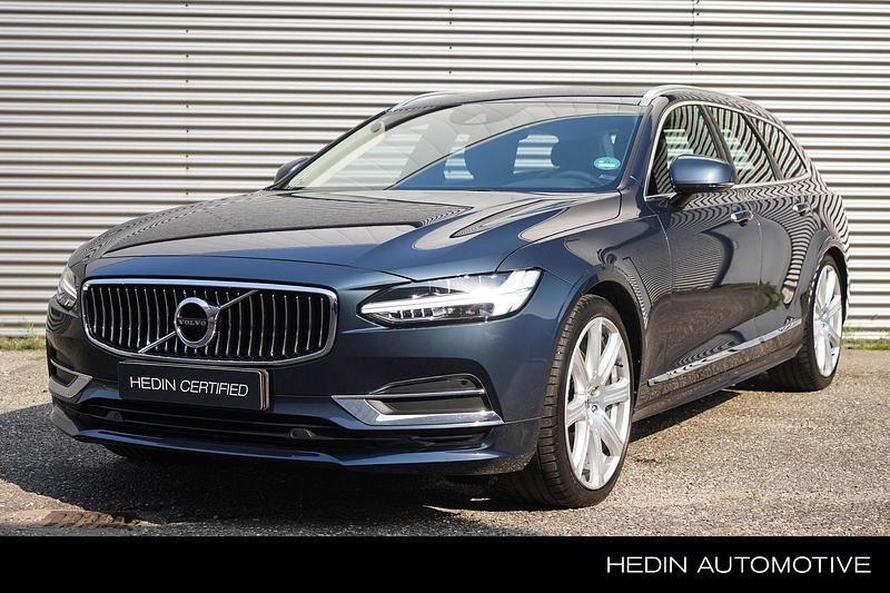 Blauw Gebruikt 2020 Volvo V90 Business Edition Stationwagen | € 38.995 (Goede deal) - Afbeelding 1/4