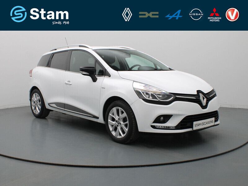 Wit Gebruikt 2020 Renault Clio GrandTour LIMITED Stationwagen | € 13.290 (Iets duurder) - Afbeelding 1/4