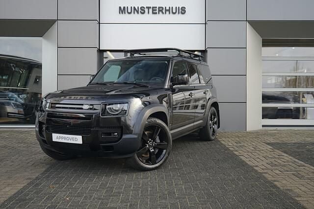 Zwart Occasion 2021 Land Rover Defender HSE SUV | € 79.900 - Afbeelding 1/4