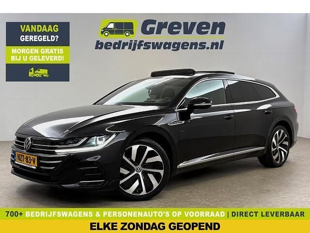 Zwart Gebruikt 2023 VW Arteon R-line Stationwagen | € 28.800 (Eerlijke prijs) - Afbeelding 1/4