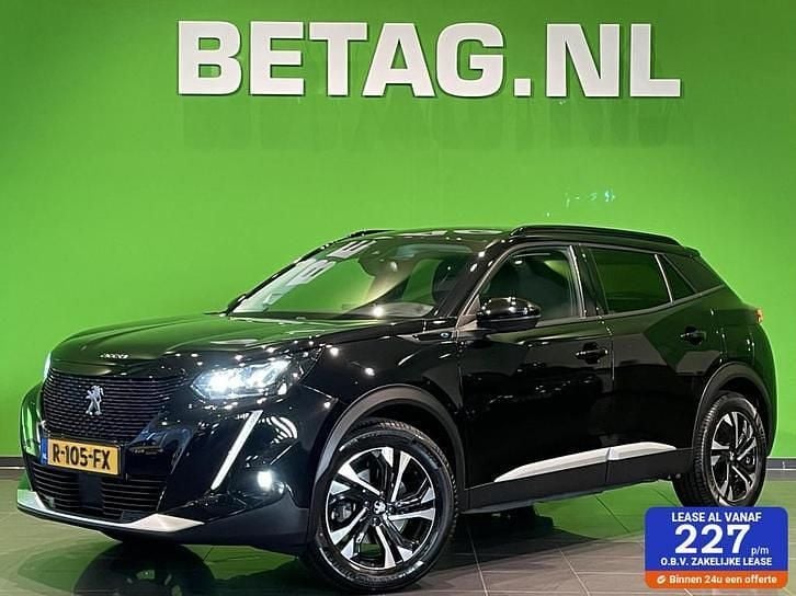 Zwart Gebruikt 2022 Peugeot e-2008 Active SUV | € 16.999 (Goede deal) - Afbeelding 1/4