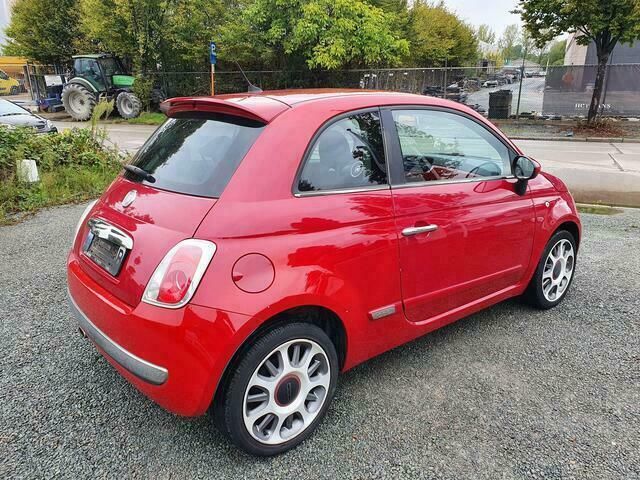 Occasion Fiat 500 Pop 75 PK (55 kW) 2009 Rood Sedan