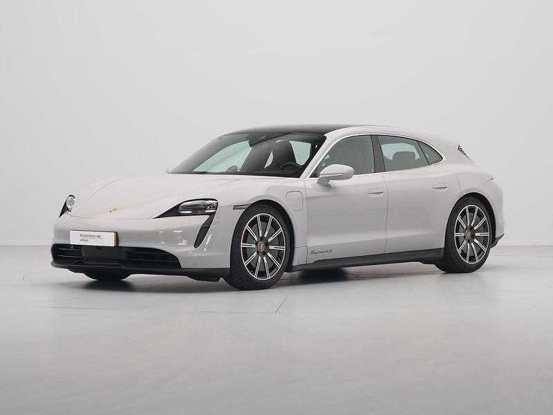 Grijs Gebruikt 2024 Porsche Taycan Sport Turismo Sedan | € 94.450 (Iets duurder) - Afbeelding 1/4