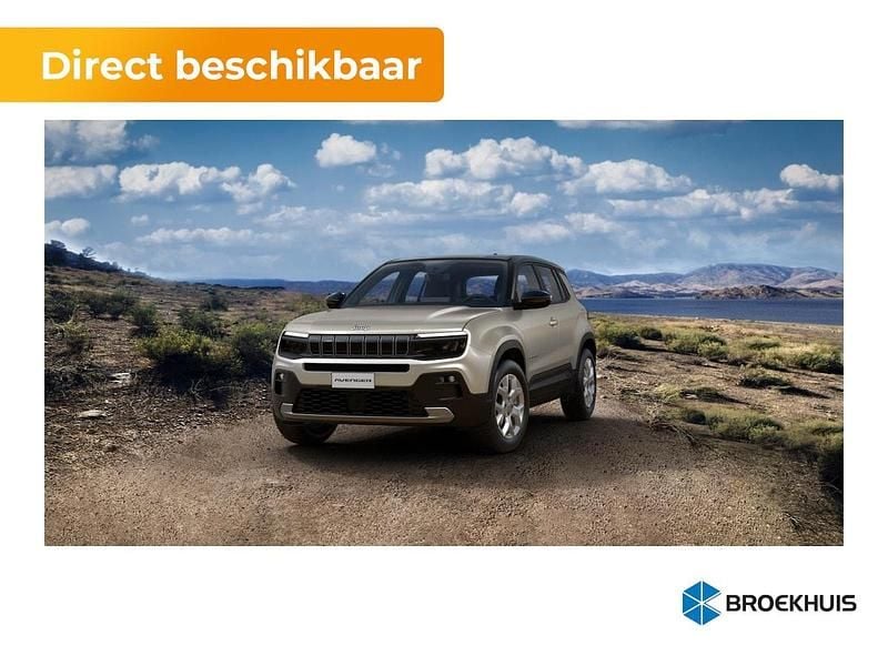Storm grey Nieuw 2025 Jeep Avenger Summit SUV | € 38.398 (Eerlijke prijs) - Afbeelding 1/4