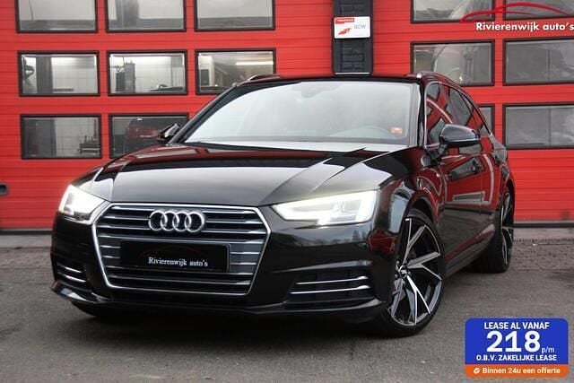 Occasion Audi A4 S-Line 150 PK (110 kW) 2017 Zwart Stationwagen