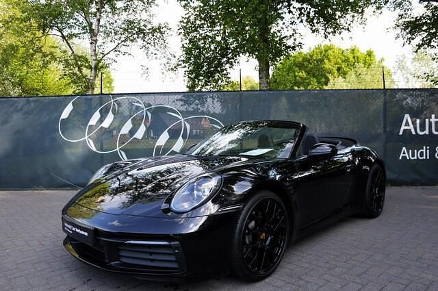 Zwart, metallic lak Gebruikt 2019 Porsche 911 Carrera S Cabriolet Cabriolet | € 141.950 (Eerlijke prijs) - Afbeelding 1/4