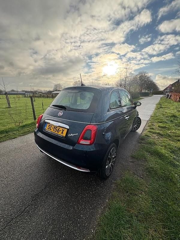 Occasion Fiat 500 Collezione 2018 Blauw (metallic) Hatchback