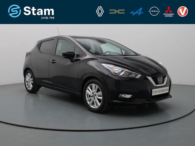 Zwart Gebruikt 2019 Nissan Micra N-Connecta Hatchback | € 13.290 (Iets duurder) - Afbeelding 1/4