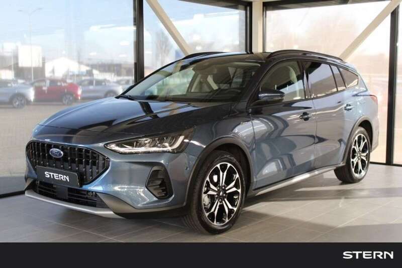 Blauw, metallic lak Gebruikt 2022 Ford Focus Active Stationwagen | € 39.995 - Afbeelding 1/4