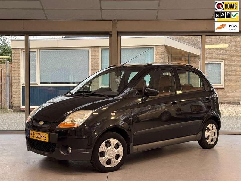 Zwart Gebruikt 2008 Chevrolet Matiz Hatchback | € 1.950 (Eerlijke prijs) - Afbeelding 1/4