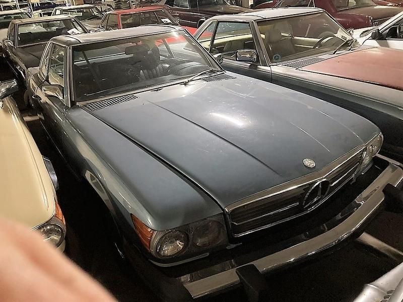 Blauw Gebruikt 1975 Mercedes SL450 Cabriolet | € 11.250 - Afbeelding 1/4