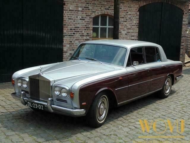 Rood Gebruikt 1968 Rolls Royce Silver Shadow Sedan | € 29.500 - Afbeelding 1/4