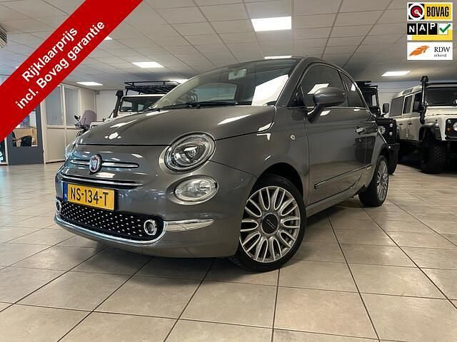 Grijs Gebruikt 2016 Fiat 500S Hatchback | € 9.250 (Eerlijke prijs) - Afbeelding 1/4