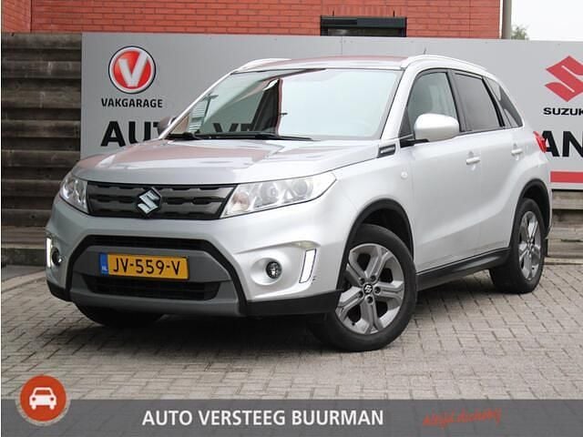 Grijs Gebruikt 2016 Suzuki Vitara Exclusive SUV | € 13.750 (Eerlijke prijs) - Afbeelding 1/4