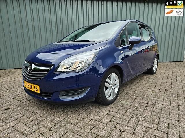 Blauw Gebruikt 2015 Opel Meriva Business MPV | € 5.250 (Eerlijke prijs) - Afbeelding 1/4