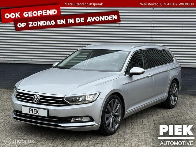 Grijs Gebruikt 2015 VW Passat Highline Stationwagen | € 9.999 (Super prijs) - Afbeelding 1/3