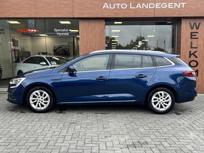 Blauw Gebruikt 2017 Renault Mégane GrandTour Zen Stationwagen | € 9.950 (Super prijs) - Afbeelding 1/4