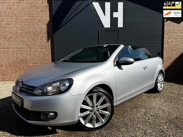 Grijs Gebruikt 2013 VW Golf Cabriolet Cabriolet | € 9.450 (Eerlijke prijs) - Afbeelding 1/4
