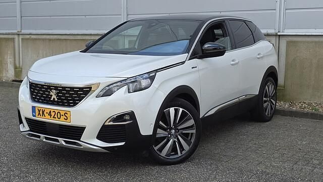 Wit Gebruikt 2019 Peugeot 3008 GT-line SUV | € 20.749 (Goede deal) - Afbeelding 1/4