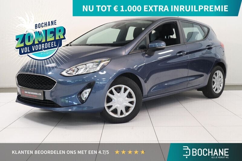 Blauw Gebruikt 2021 Ford Fiesta Hatchback | € 9.945 (Super prijs) - Afbeelding 1/4