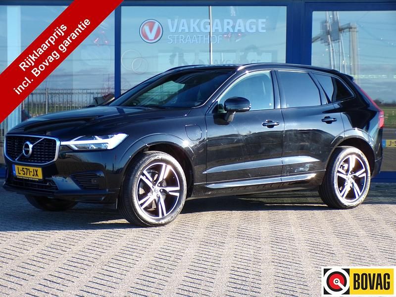 Zwart Gebruikt 2020 Volvo XC60 R-Design SUV | € 34.950 (Eerlijke prijs) - Afbeelding 1/4