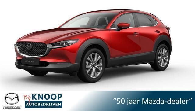 Rood Nieuw 2025 Mazda CX-30 Exclusive-Line SUV | € 42.240 (Eerlijke prijs) - Afbeelding 1/4