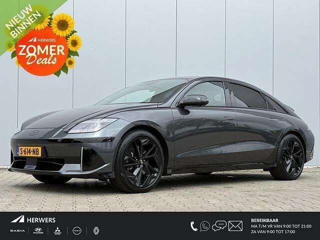 Grijs Gebruikt 2023 Hyundai Ioniq 6 Edition Sedan | € 37.935 (Eerlijke prijs) - Afbeelding 1/4