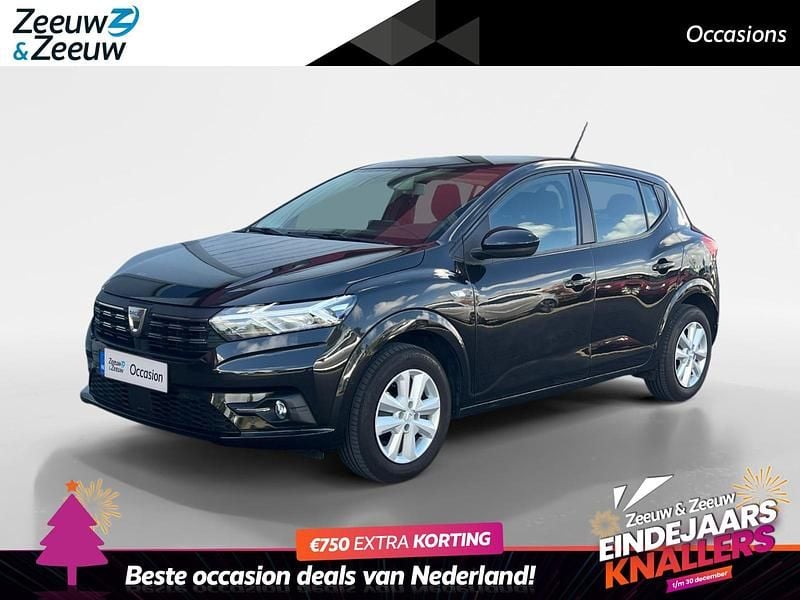 Zwart Gebruikt 2023 Dacia Sandero Comfort Hatchback | € 14.495 (Goede deal) - Afbeelding 1/3